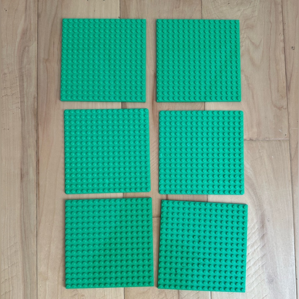 Lego sheets (5x5) total of 6 sheets (2-thin, 4-thick)